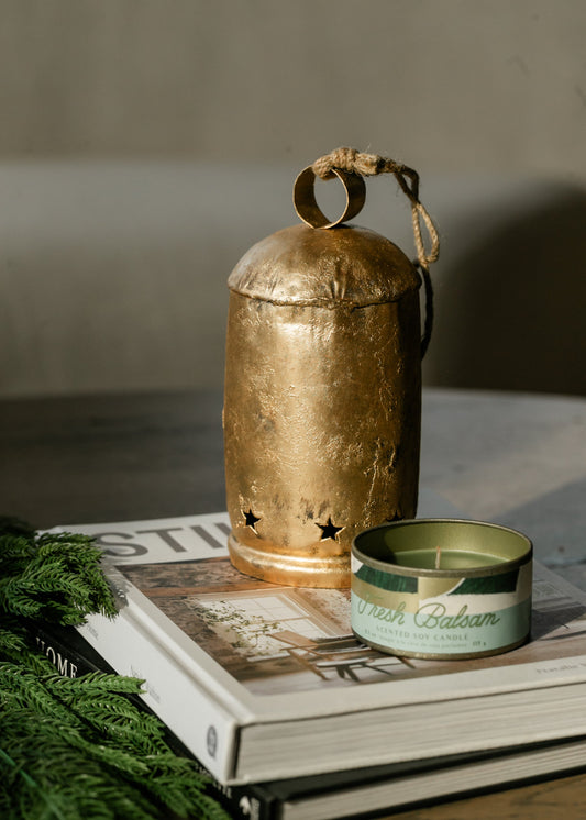 Star Cut-Out Jute Bell FF Home + Lifestyle