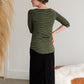 Stella Black Colored Denim Skirt - FINAL SALE Skirts