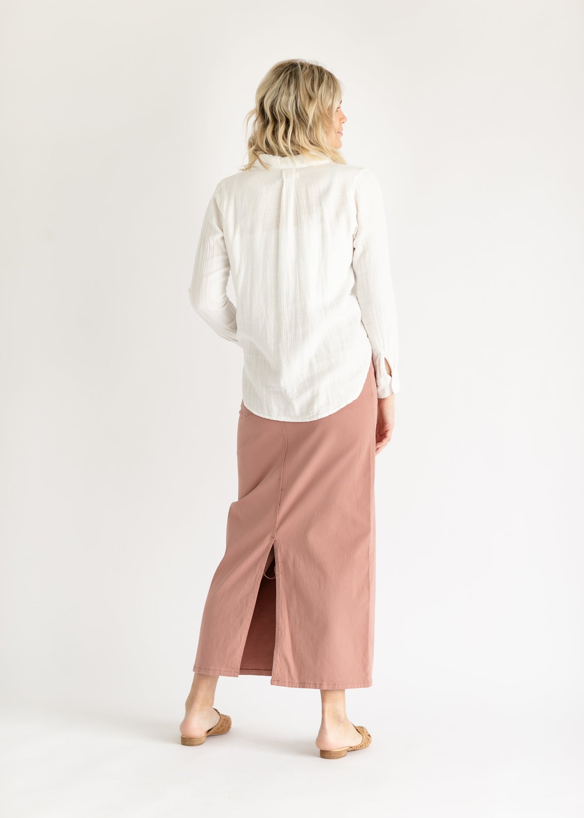 Stella Burlwood Denim Maxi Skirt IC Skirts
