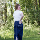 Stella Dark Denim Skirt 34" - FINAL SALE Skirts