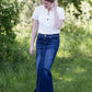 Stella Dark Denim Skirt 34" - FINAL SALE Skirts