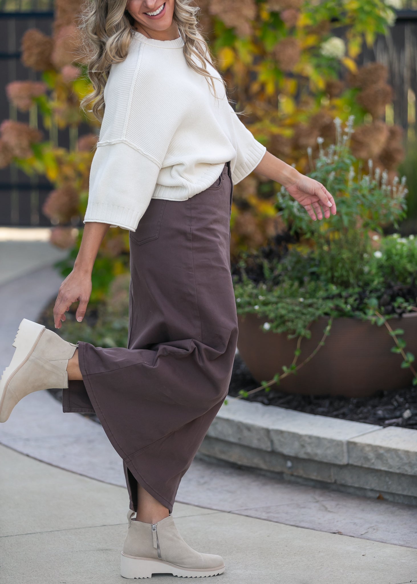 Stella Denim Maxi Skirt IC Skirts