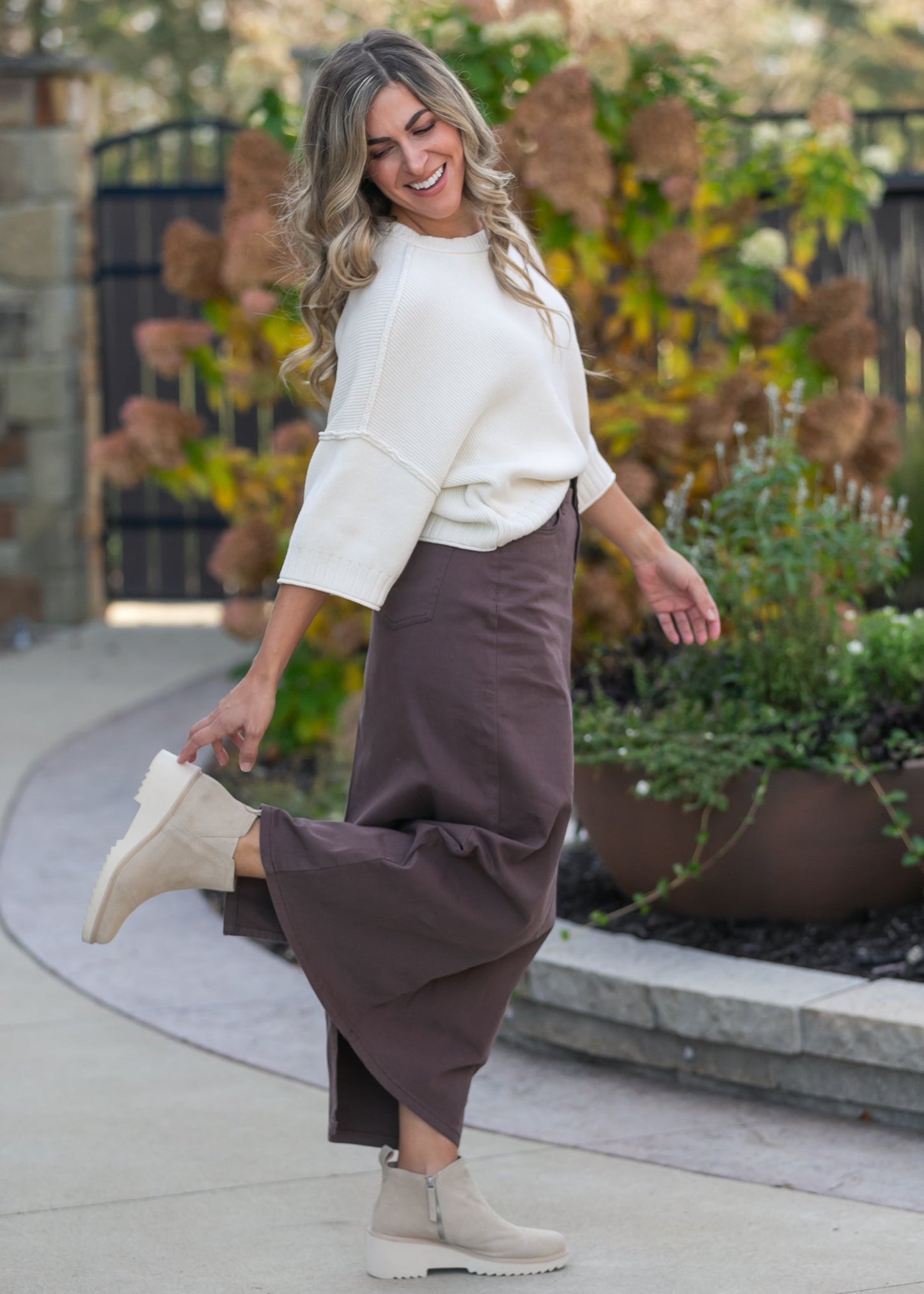 Stella Denim Maxi Skirt IC Skirts