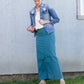 Stella Jade Colored Denim Skirt - FINAL SALE Skirts