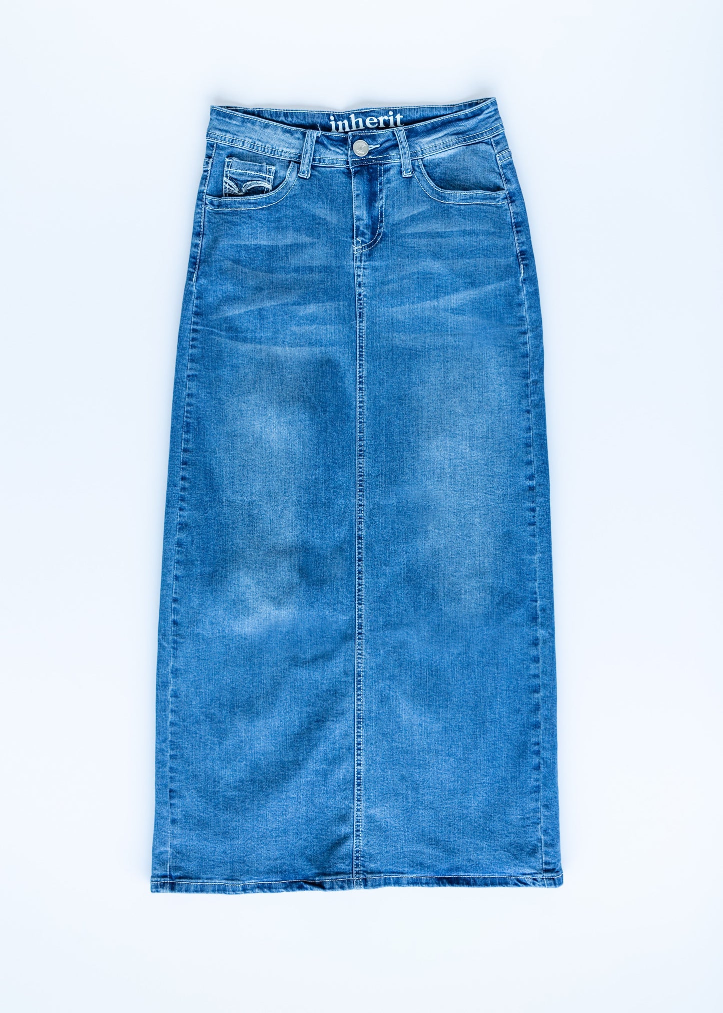 Stella Light Long Denim Skirt - FINAL SALE IC Skirts