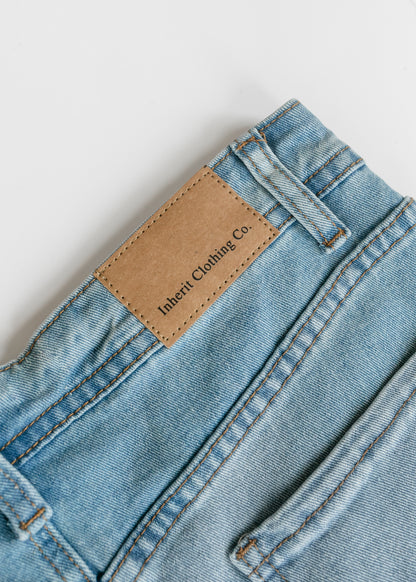 Stella Light Wash Maxi Denim Skirt IC Skirts