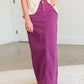 Stella Plum Colored Denim Skirt - FINAL SALE Skirts