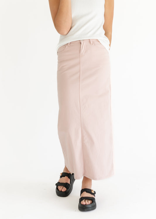 Stella Rose Denim Maxi Skirt IC Skirts