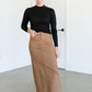 Stella Toasted Coconut Denim Maxi Skirt IC Skirts