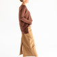 Stella Toasted Coconut Denim Maxi Skirt IC Skirts