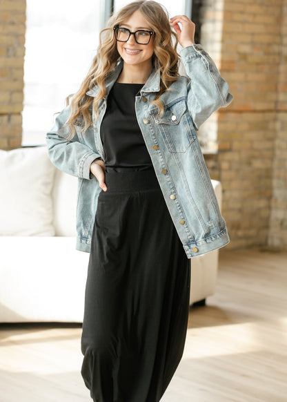 Steve Madden® Adair Black Knit Top FF Tops