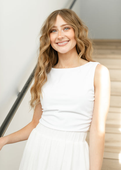 Steve Madden® Adair Ivory Knit Top FF Tops