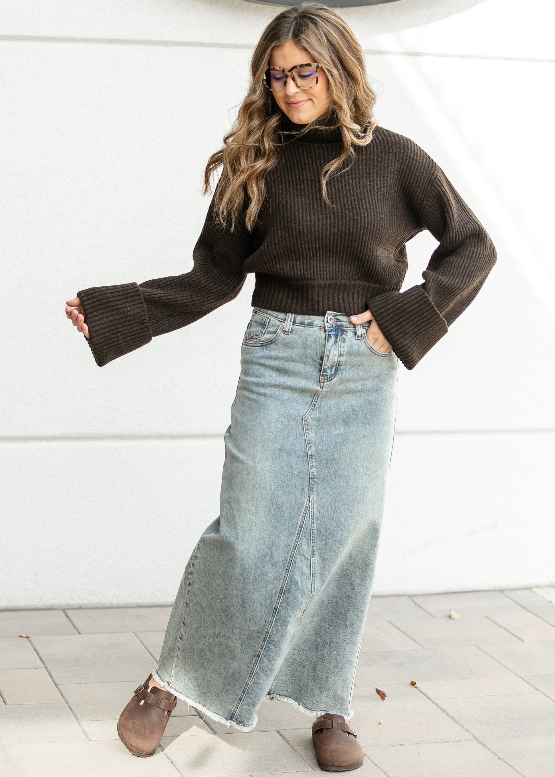 Steve Madden® Adelade Sweater FF Tops