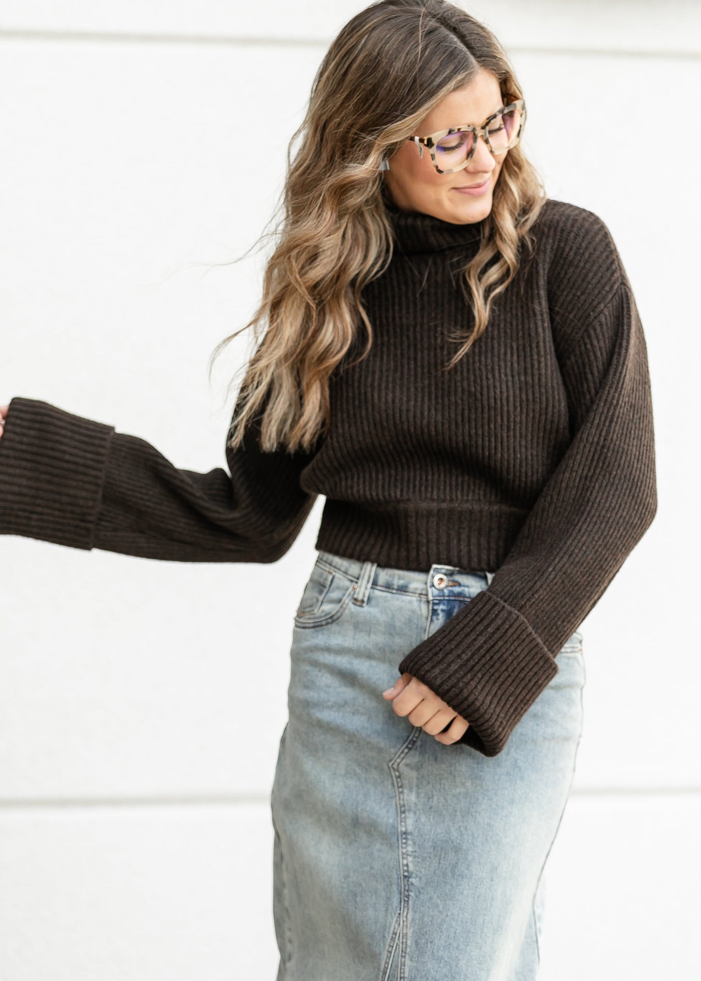 Steve Madden® Adelade Sweater FF Tops