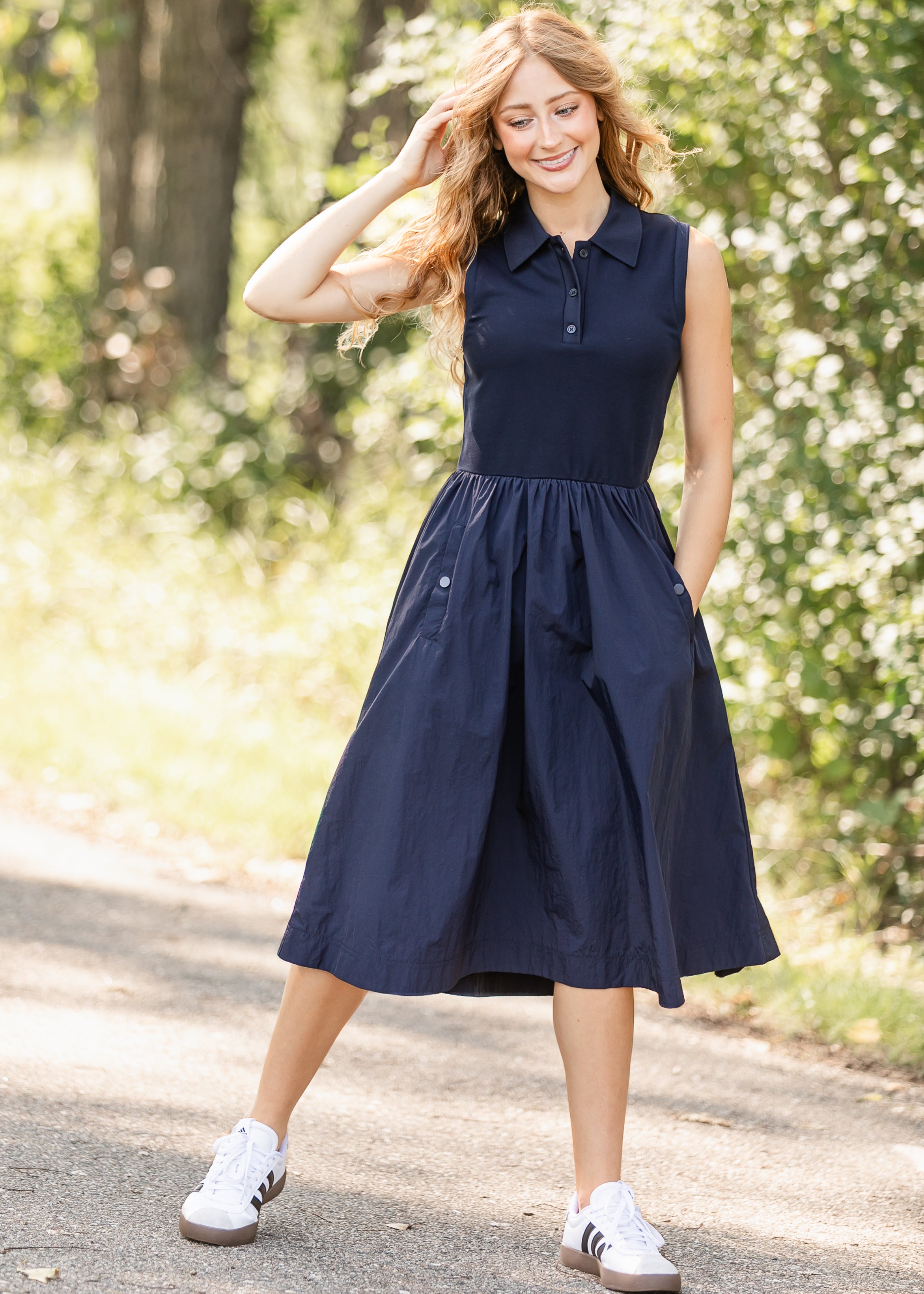 Steve Madden® Auden Polo Dress