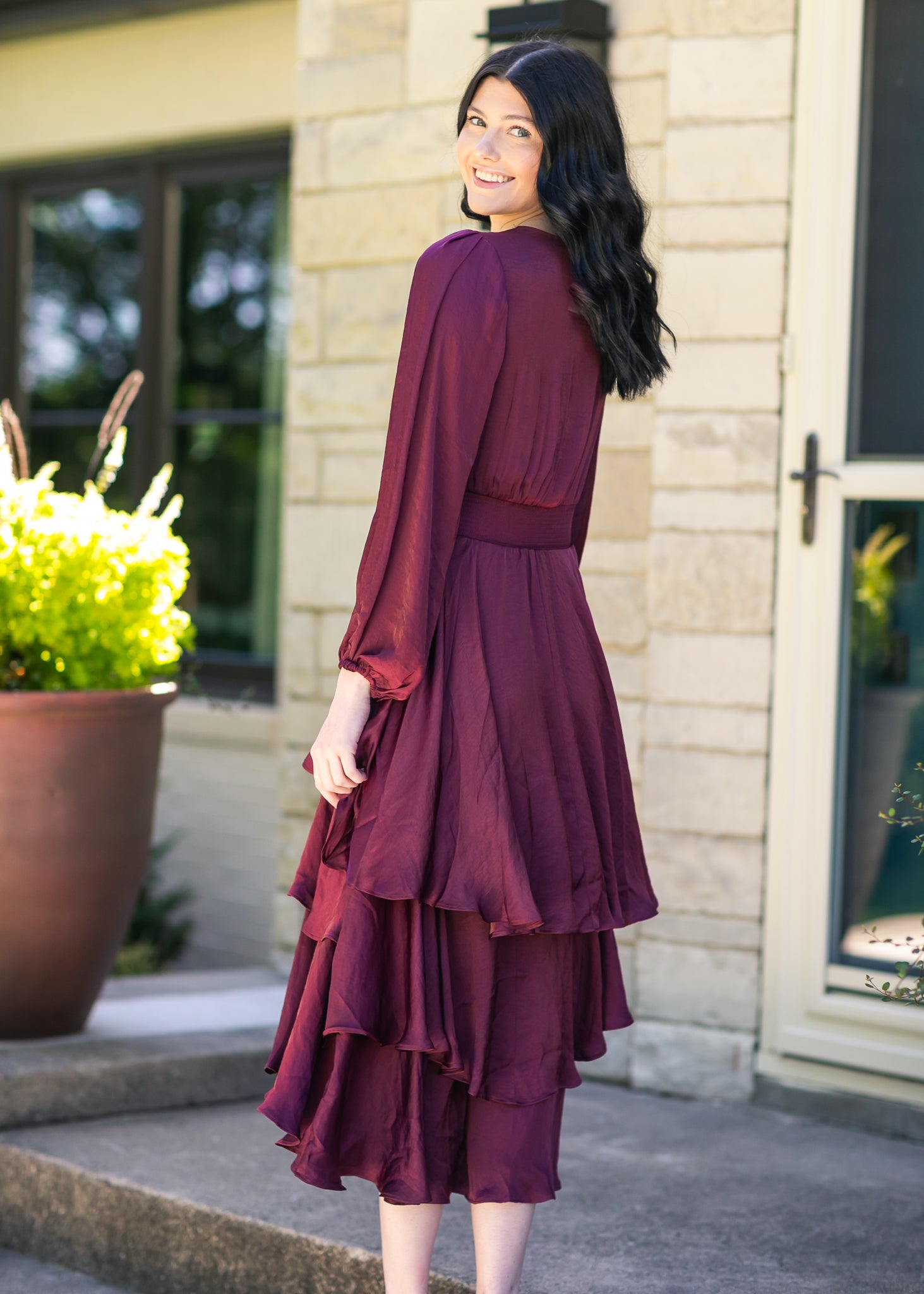 knee length dresses for ladies Steve Madden® Bei Midi Dress