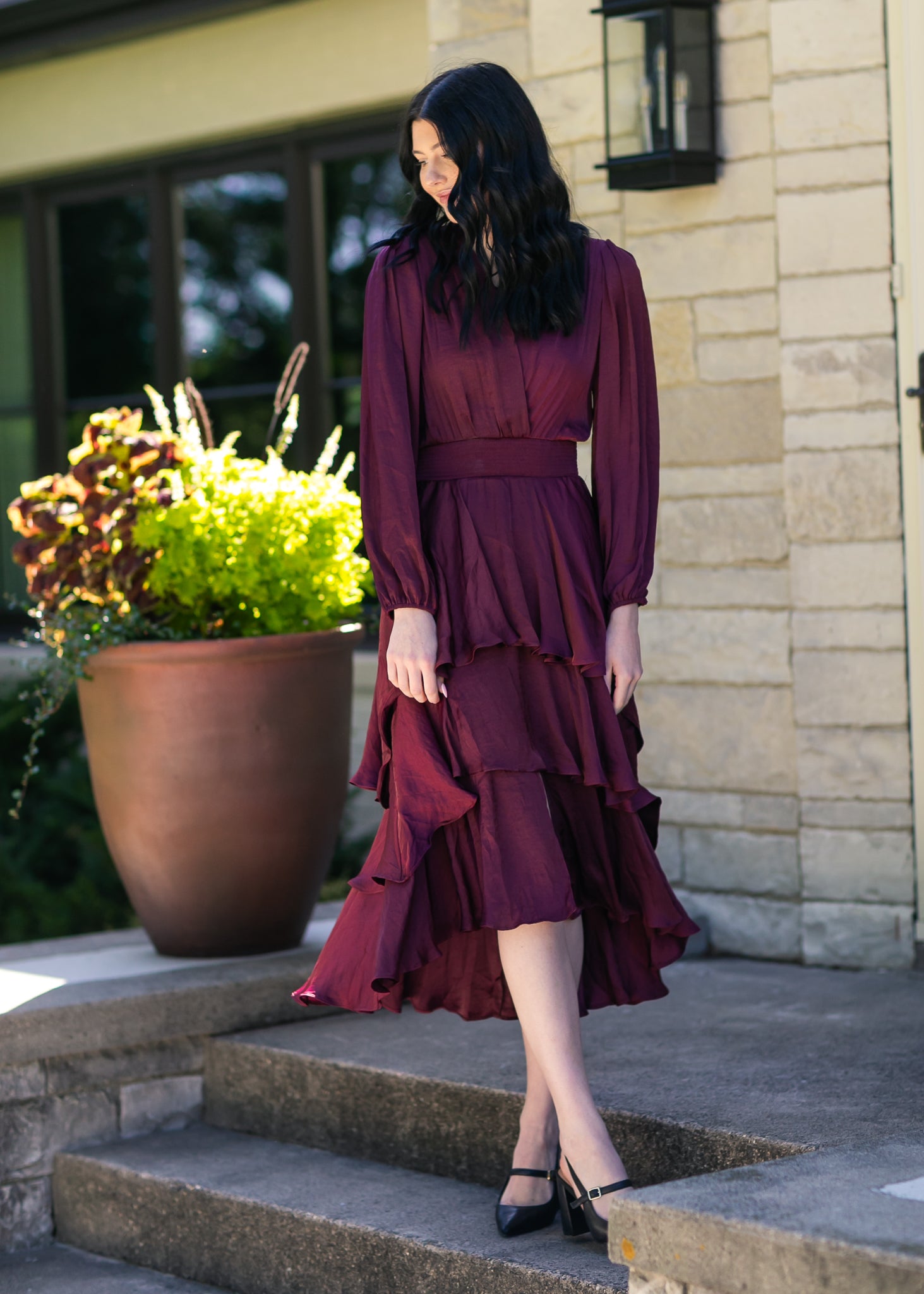 knee length dresses for ladies Steve Madden® Bei Midi Dress