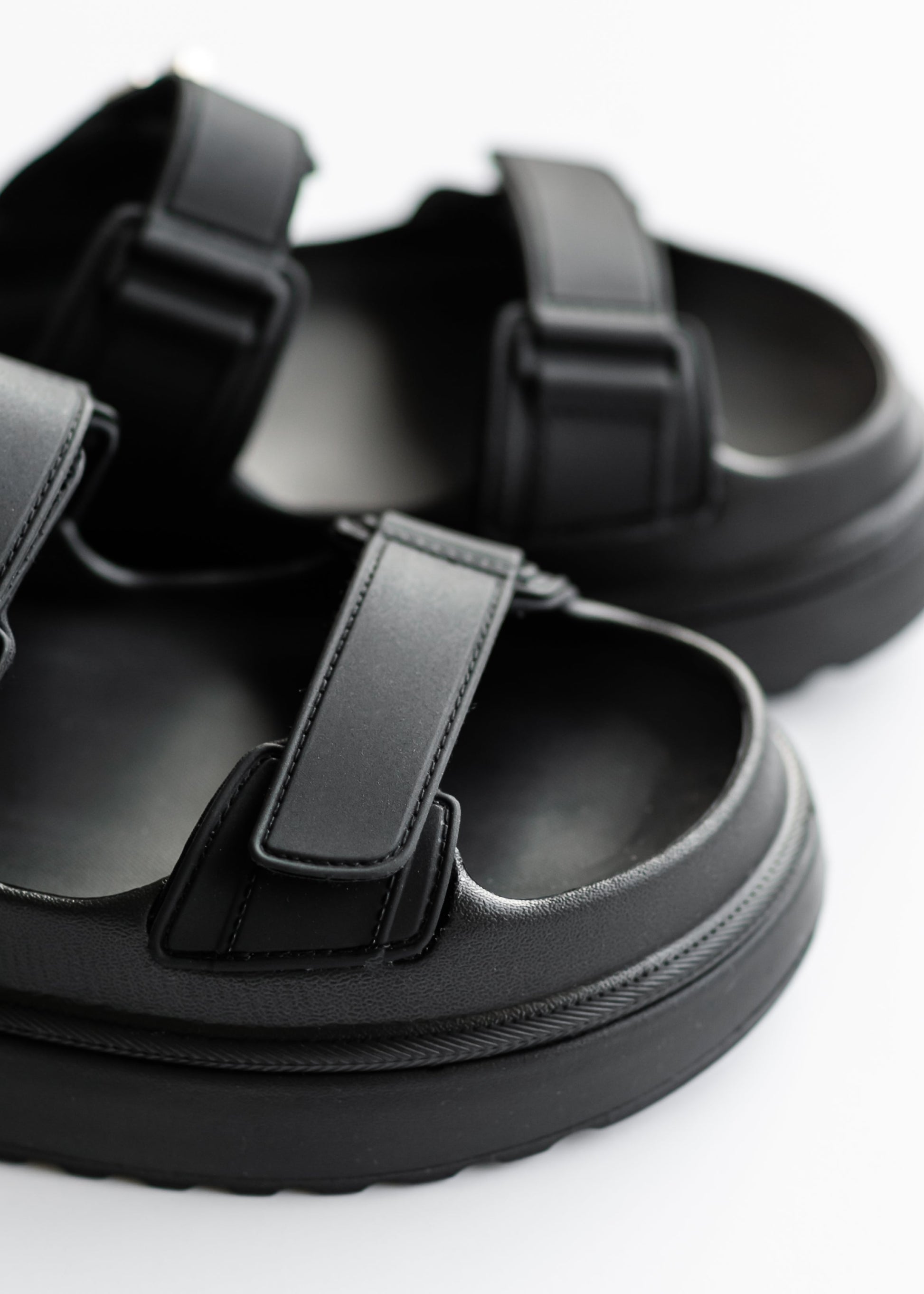 Steve Madden® Bigschmona Jelly Black Platform Slide Sandal Shoes