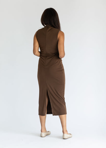 Steve Madden Mo Jersey Knit Midi Dress - FINAL SALE Inherit Co. Steve Madden Mo Jersey Knit Midi Dress - FINAL SALE Inherit Co.