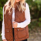 Stratton Double Front Pocket Vest - FINAL SALE FF Tops