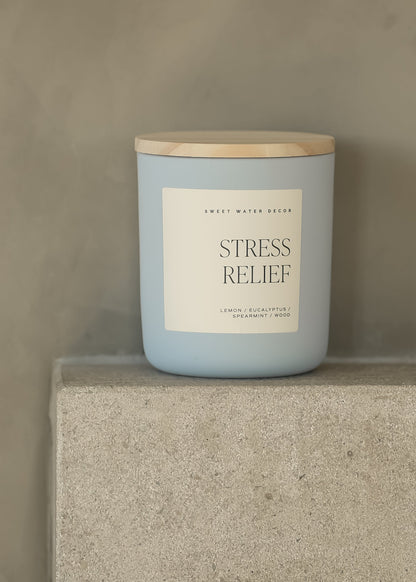 Stress Relief 15 oz Soy Candle Gifts