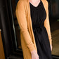Stretch Knit Detail Cardigan Layering Essentials