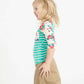 Stripe Floral Pocket Tee - FINAL SALE Tops