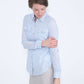 Striped Button Up Blouse - FINAL SALE Tops