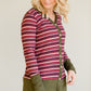 Striped Button Up Cardigan - FINAL SALE Layering Essentials