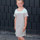 Striped Cotton Midi Dress - FINAL SALE Dresses