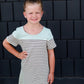 Striped Cotton Midi Dress - FINAL SALE Dresses