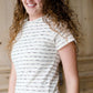 Striped Crew Neck Top - FINAL SALE Tops
