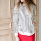 Striped Dakota Pullover Sweater Tops