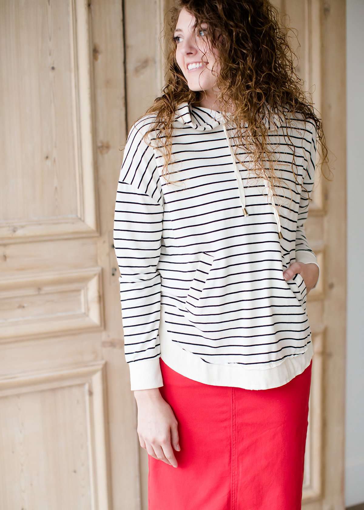 Striped Dakota Pullover Sweater Tops