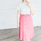 Striped Detail Tee Tops