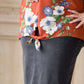 Striped Floral Mix Top - FINAL SALE Tops