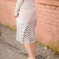 Striped Front Pocket Duster Cardigan Layering Essentials