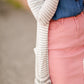 Striped Front Pocket Duster Cardigan Layering Essentials