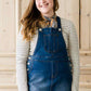 Striped Henley Ribbed Top - FINAL SALE Tops