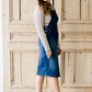 Striped Henley Ribbed Top - FINAL SALE Tops