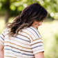 Striped Light Knit Tee - FINAL SALE Tops