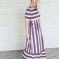 Striped Patriotic Maxi Dresses