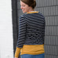 Striped Snap Button Cardigan - FINAL SALE Layering Essentials