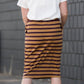 Striped Style Midi Skirt - FINAL SALE Skirts