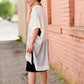 Striped Throw On Cardigan - FINAL SALE Layering Essentials