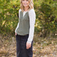 Striped Waffle Knit Raglan Top - FINAL SALE Tops