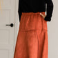 Suede A-Line Midi Skirt - FINAL SALE Skirts