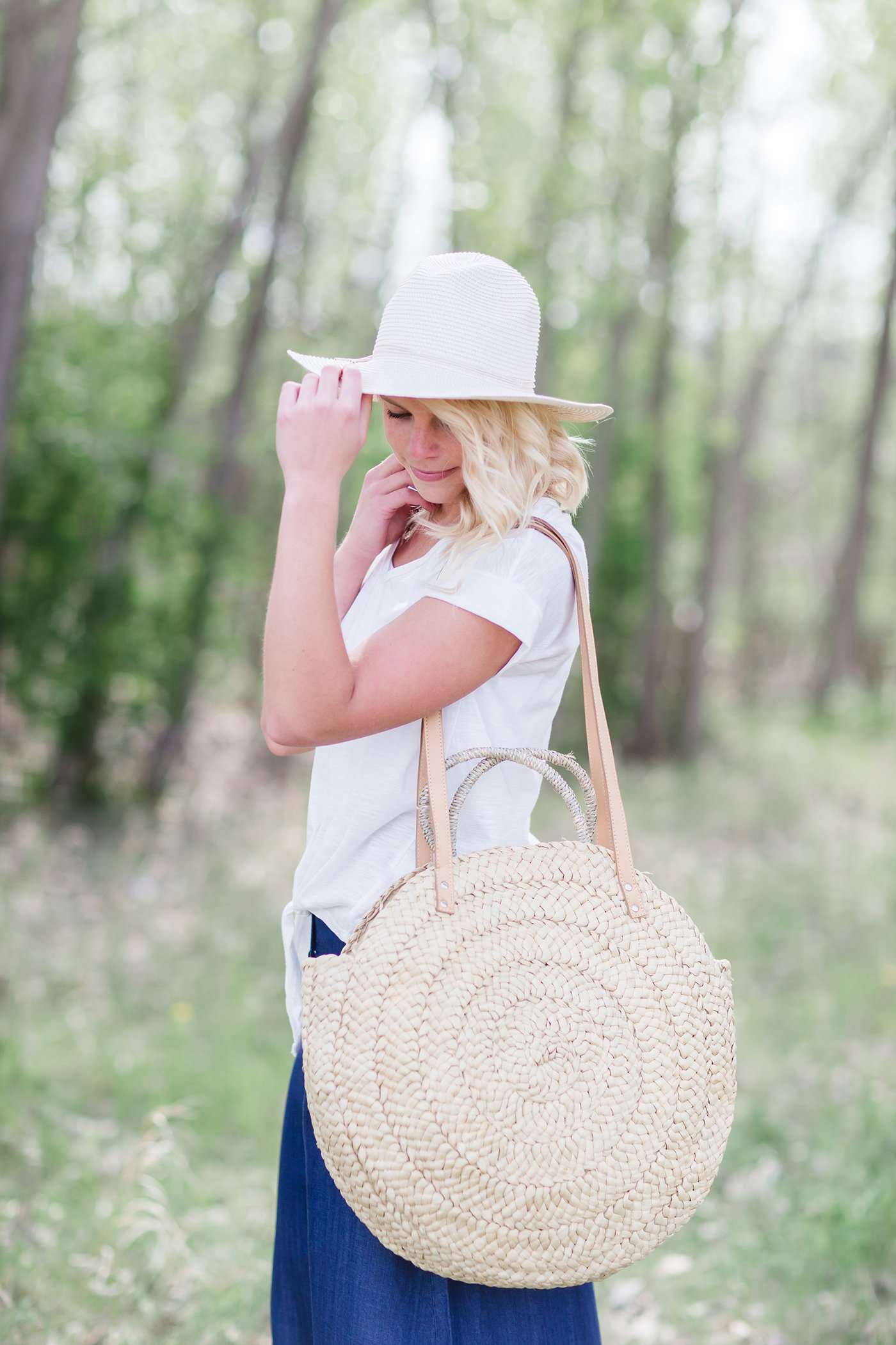 Summer and Sun Straw Bag Accessories