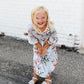 Summer Sky Floral Midi Dress Dresses