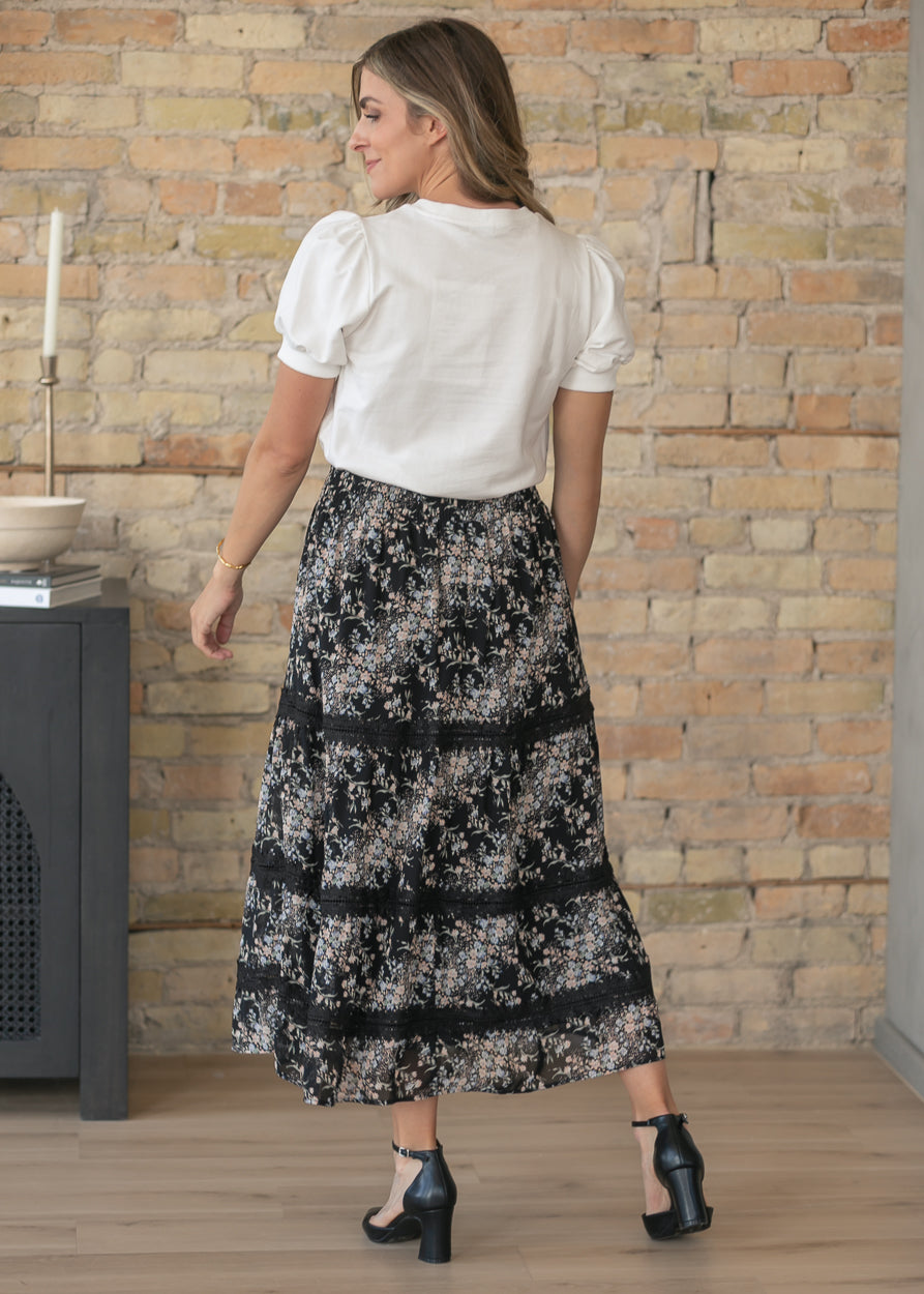 Sunday Floral Midi Skirt IC Skirts